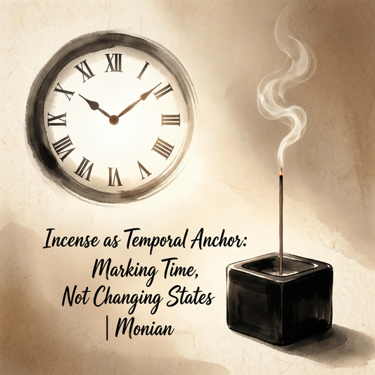 Incense as Temporal Anchor: Marking Time, Not Changing States | Monian