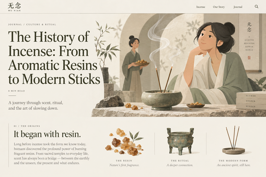 The History of Incense: From Aromatic Resins to Modern Sticks