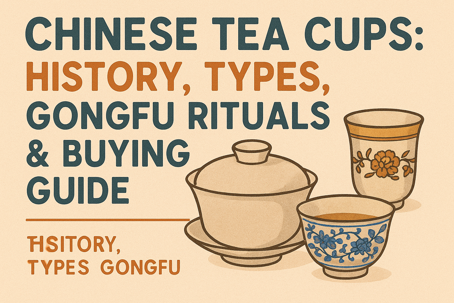 Chinese Tea Cups: History, Types, Gongfu Rituals & Buying Guide – MONIAN