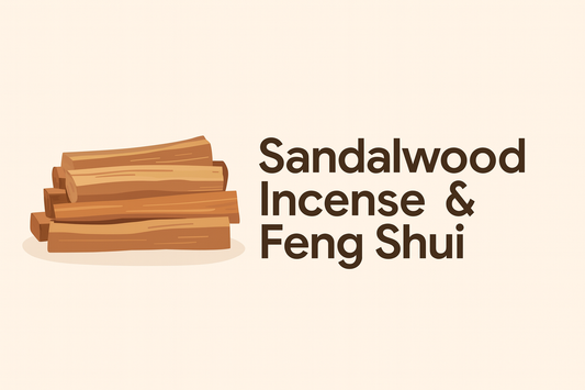 Stacked sandalwood logs with rough bark and natural grain textures, arranged as raw incense material for Feng Shui and aromatic rituals.