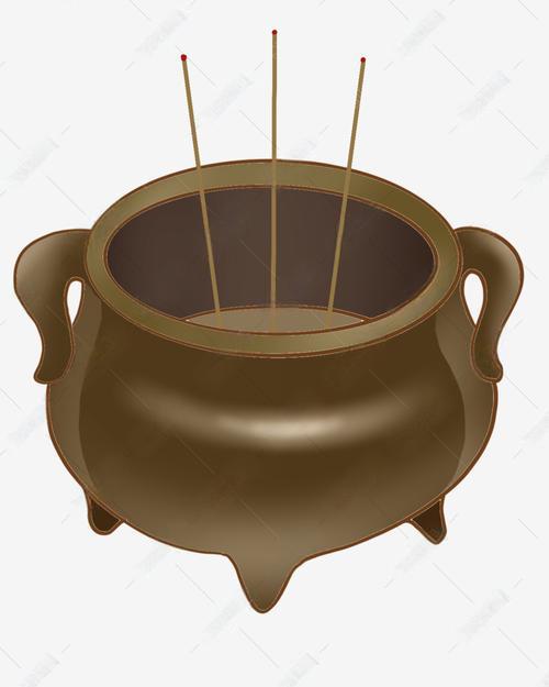 Traditional bronze Chinese incense burner with three upright incense sticks, symbolizing ritual purity and spiritual focus in ancient temple ceremonies.