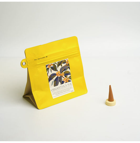 Osmanthus Incense Cones — Sweet Floral Aroma for Comfort & Relaxation