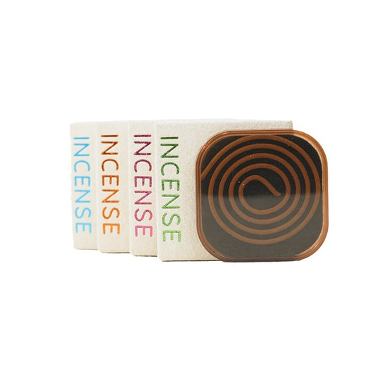 Nepalese Coffee Coil Incense - Handcrafted Natural Aroma for Relaxation