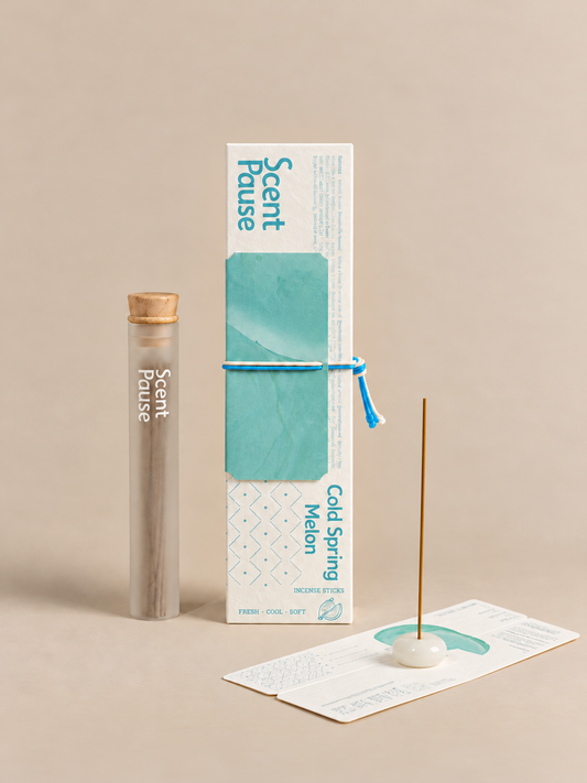 Cold Spring Melon Incense Sticks ｜ScentPause x MONIAN Premium Selected