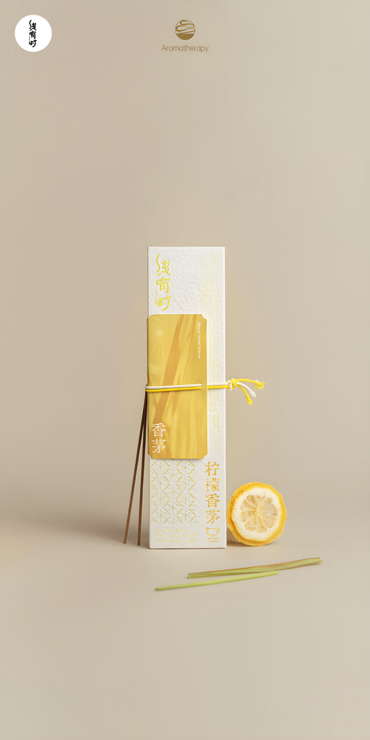 ScentPause Premium  Lemongrass Incense Sticks ｜Monian