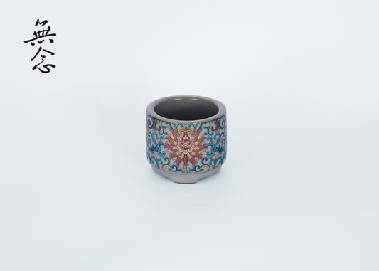 Lotus Pattern Ceramic Incense Burner – Tranquil Bloom Edition